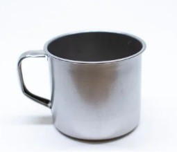 Caneca de aço inox nº6