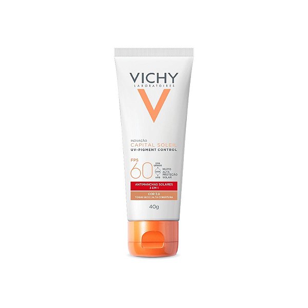Protetor Solar Facial Vichy Uv Pigment Control Fps60 Com Cor 3.0 40g -  Farmaclim
