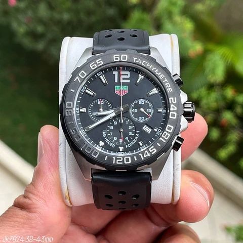 BASE ETA ( CLONE ) TAG HEUER FORMULA 1 CHRONOGRAPH PRETO