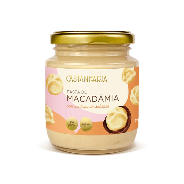 Pasta de Macadâmia com Sal do Himalaia - LINHA ESSENTIAL