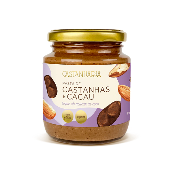 Pasta de Castanhas e Cacau  - LINHA ESSENTIAL