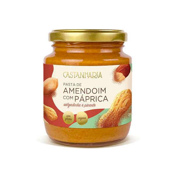 Pasta de Amendoim com Paprica 210g - LINHA ESSENTIAL