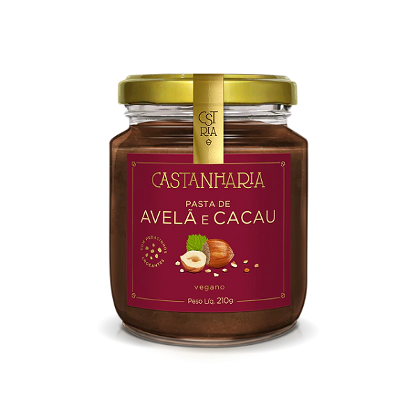 Pasta de Avelã com Cacau - LINHA PASSION