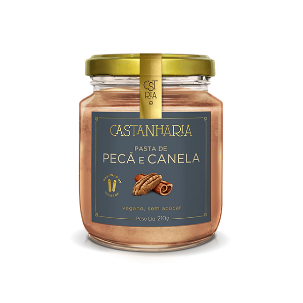 Pasta de Pecã com Canela - LINHA PASSION