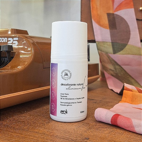 Desodorante Natural Sem Alumínio