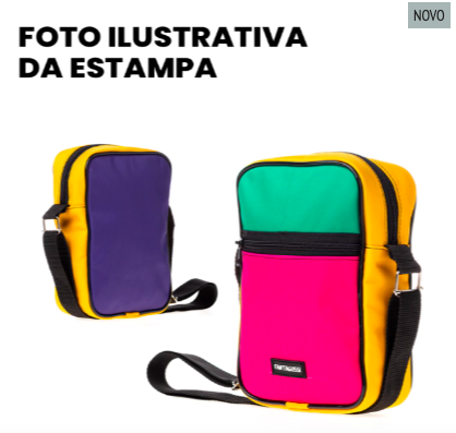 Fantagussi Mini Shoulder Bag - estampas variadas 1