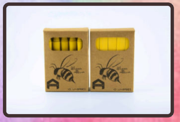 Apiscor - 10 unidades cor única - Bloco