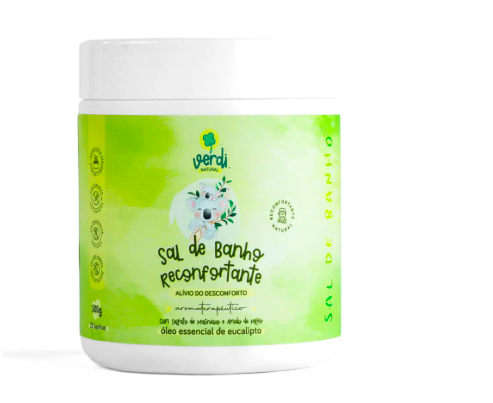 Sal de Banho Reconfortante com Sal de Magnésio