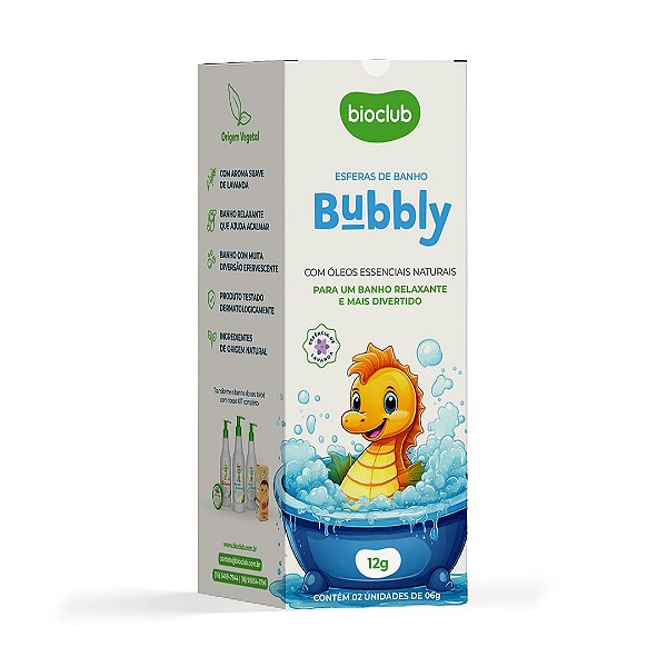 Esferas de Banho Bioclub® - Bubbly 120g