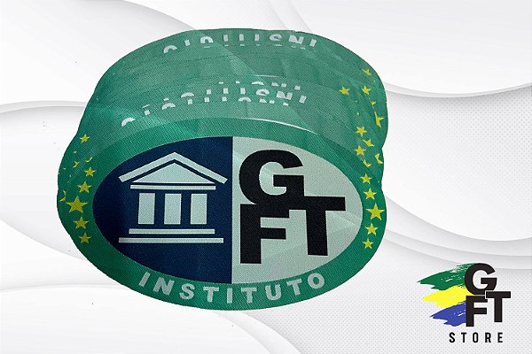 Patch Costas - Instituto GFTEAM - Bordado Baixo