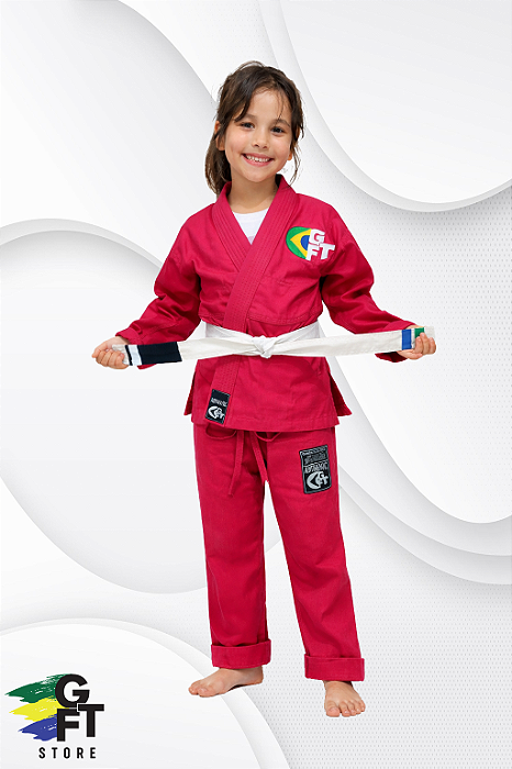 Kimono Infantil Reforçado Rosa