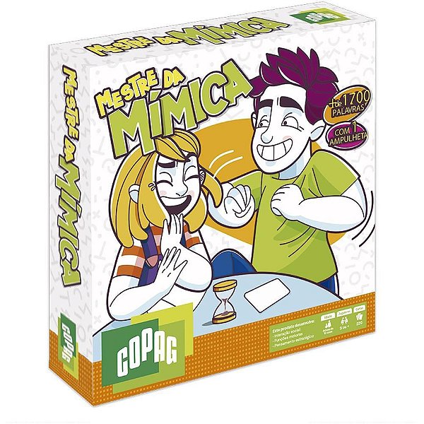 Jogo De Cartas Mestre Da Mímica