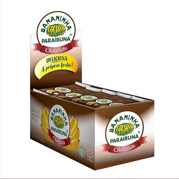 Doce Bananinha Cobert CHOC 23G DPCOM 20