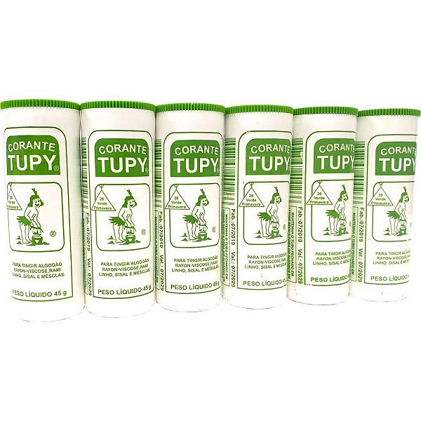 Corante em PÓ Verde Primavera TUPY Algodão PCT com 06