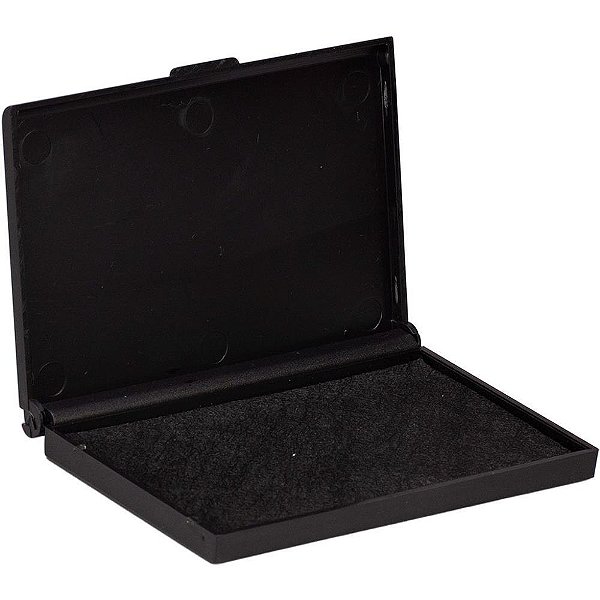 Almofada para Carimbo Nº 3 Preta 105X65MM