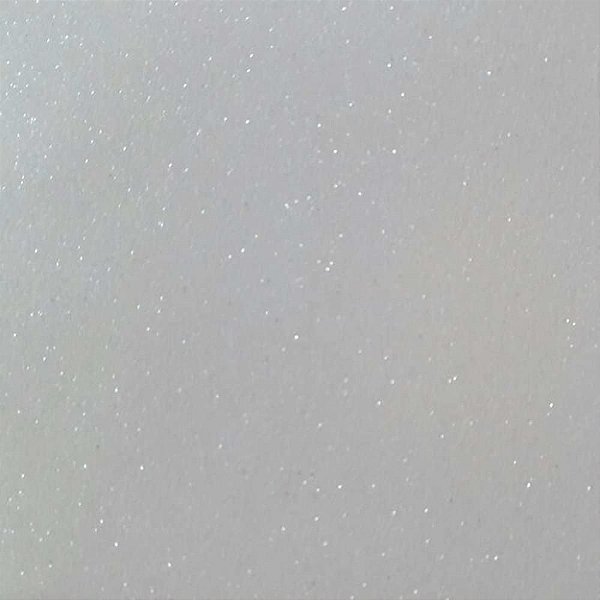 Placa em EVA com Glíter 60X40CM Branco 2MM - Pacote com 5 Unidades