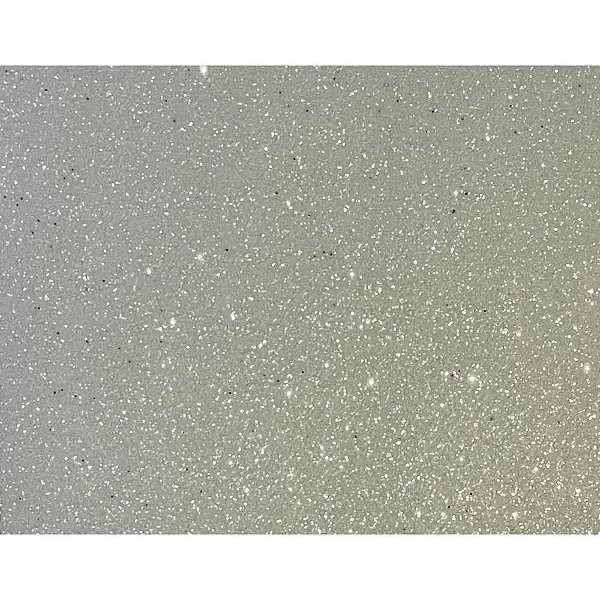 Placa em EVA com Glíter 48X40CM Branco 1,8MM - Pacote com 10 Unidades