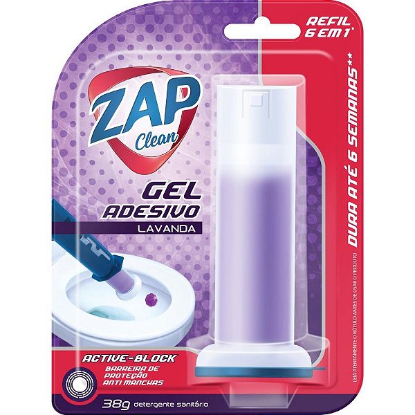 Absorvedor de Odores ZAP GEL Sanitrefil Lavanda 38G