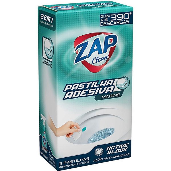Absorvedor de Odores ZAP PASTSANITADESMARINE10G CX com 03