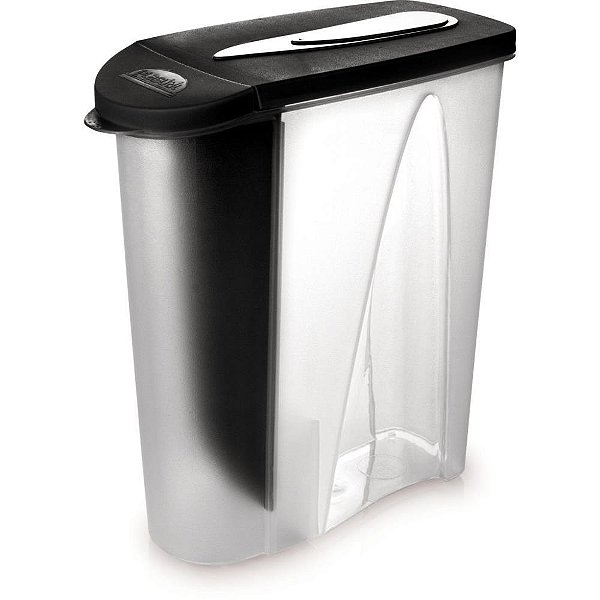 Acessório para Lavanderia Porta Sabão em PÓ 2,8L com Dosador Azul Intenso