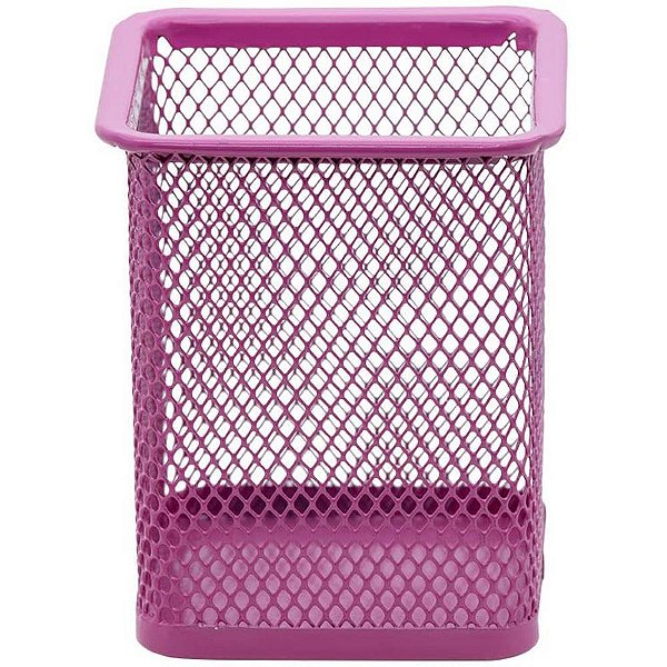 Acessório para Mesa Porta Lápis Aramado Quadrado