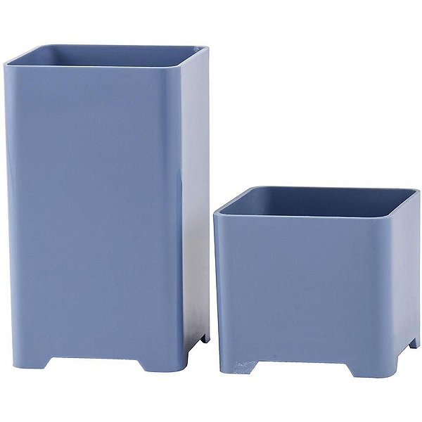 Acessório para Mesa Porta Objeto Azul Pastel 2 PÇS