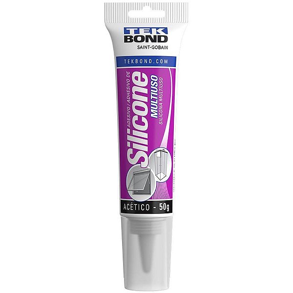 Adesivo de Silicone Acético 50G