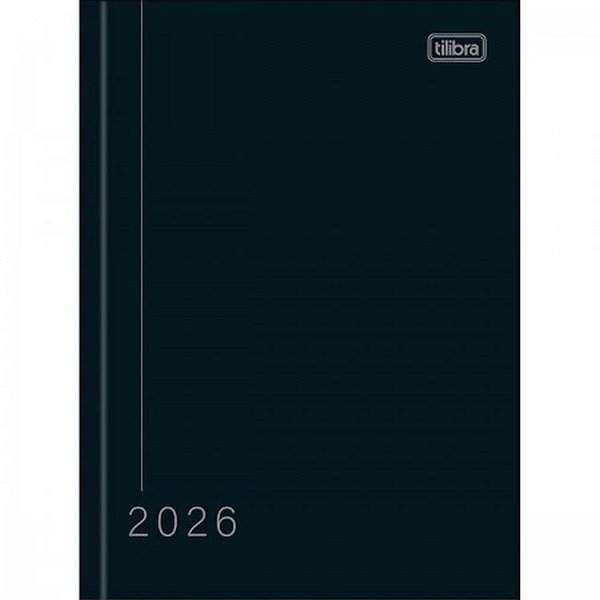 Agenda 2024 Pepper Preta CD Costurada 160F PCT com 06