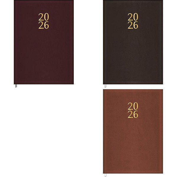 Agenda 2024 Torino Cores Costurada 13,5 X 19,2 CM - 176 Folhas (pacote com 4)