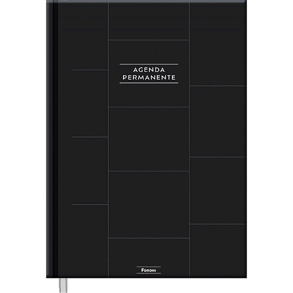 Agenda Permanente Executive Preta 192F145X205CM PCT com 05