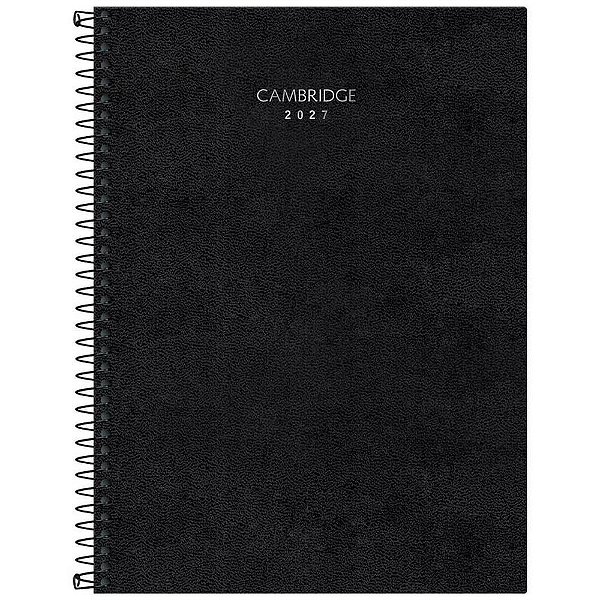 Agenda Planner 2024 Cambridge Espiral 100 Folhas Pacote com 5 Unidades