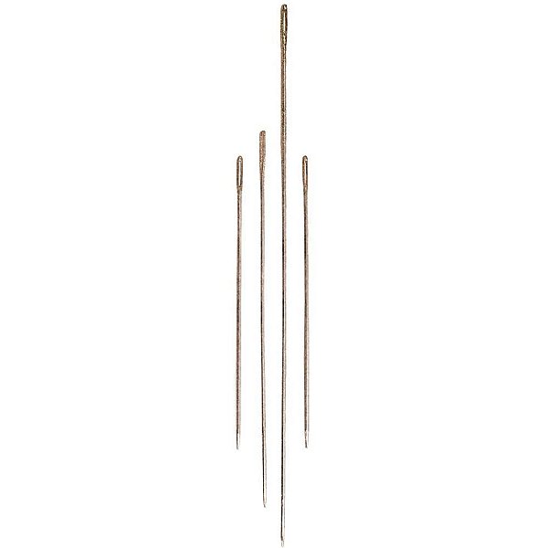 Agulha de Mão KIT Agulha Boneca 70/90/117MM Blister com 04