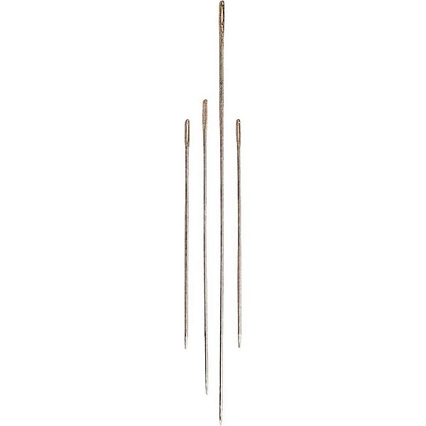 Agulha de Mão KIT Agulha Boneca 70/90/117MM Blister com 04