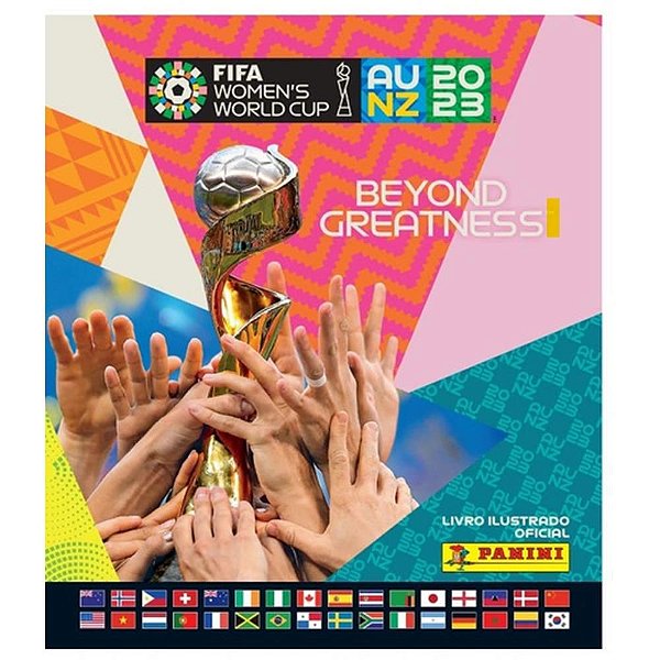 álbum de Figurinhas Copa do Mundo Feminina Brochur PCT com 20