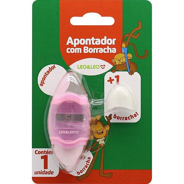 Apontador com Depósito Neon Fever com Borracha (S) (67897256233031) CX com 06