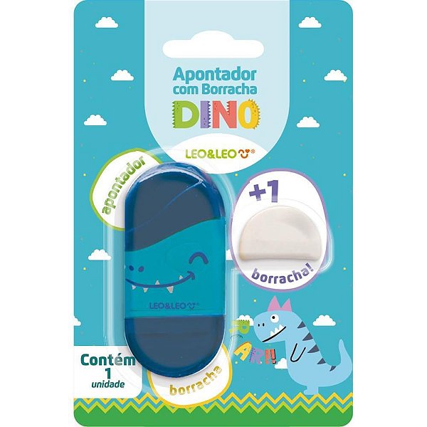 Apontador com Depósito PETS com Borracha (S) CX com 06