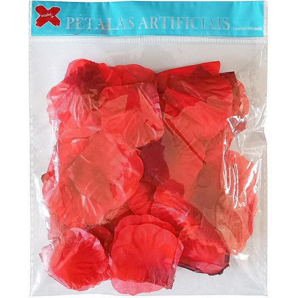 Artigo para Decoração Pétalas Artificiais Vermelha - Make+