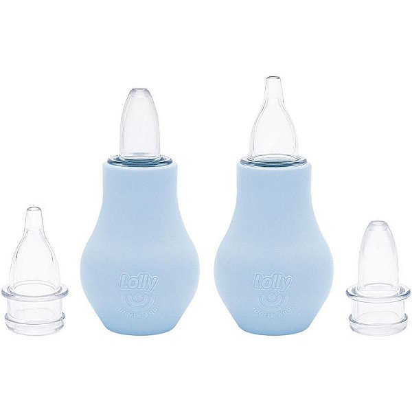 Aspirador Nasal 2 em 1 Azul Respire BEM