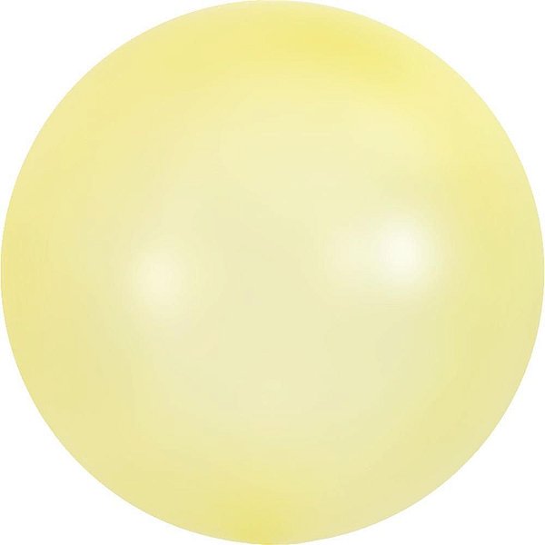 Balão Bubble Amarelo Transparente 60CM