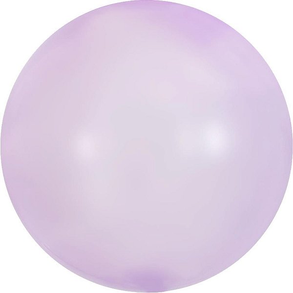 Balão Bubble Lilás Transparente 60CM