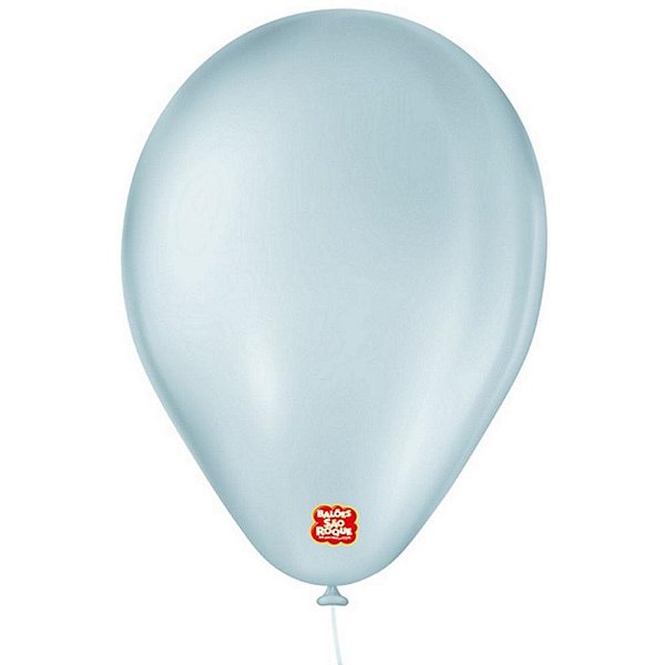 Balão Classic N065 Azul Claro - Pacote com 50 Unidades