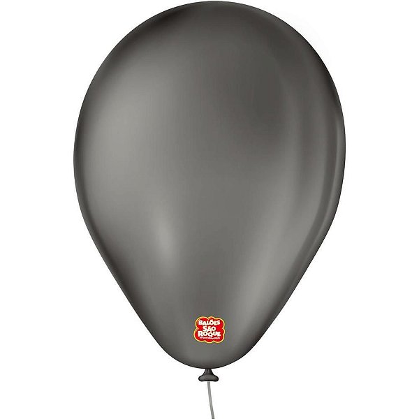 Balão Classic N065 Preto – Pacote com 50 Unidades