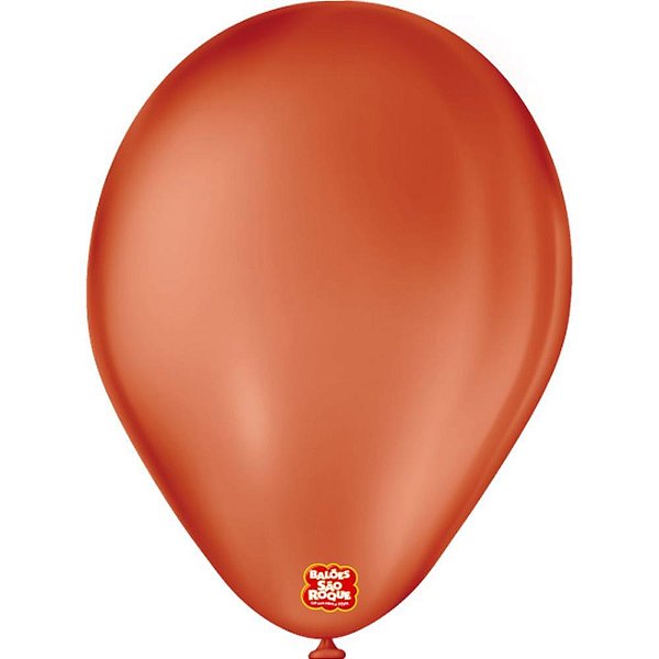 Balão Imperial N070 Terracota Pacote com 50