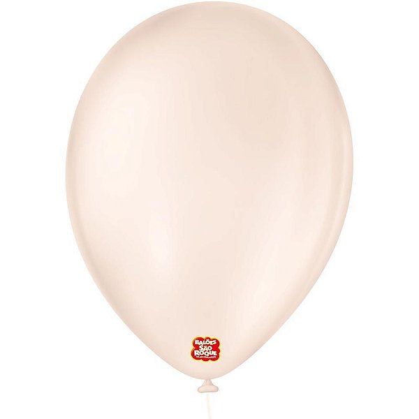 Balão Redondo N09 CANDY Colors Laranja PCT com 25