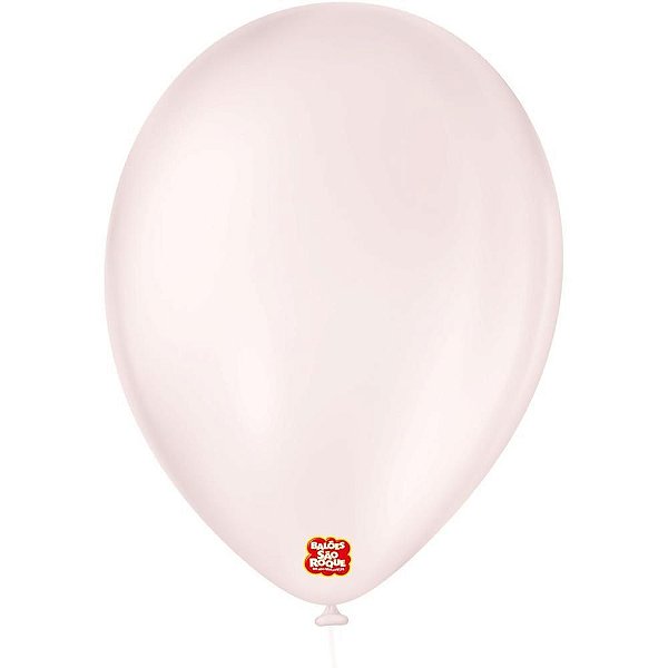 Balão Redondo N09 CANDY Colors Rosa PCT com 25