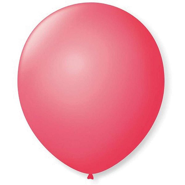 Balão Redondo N09 Neo PINK - Pacote com 50 Unidades