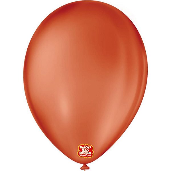 Balão Redondo N09 Terracota PCT com 50