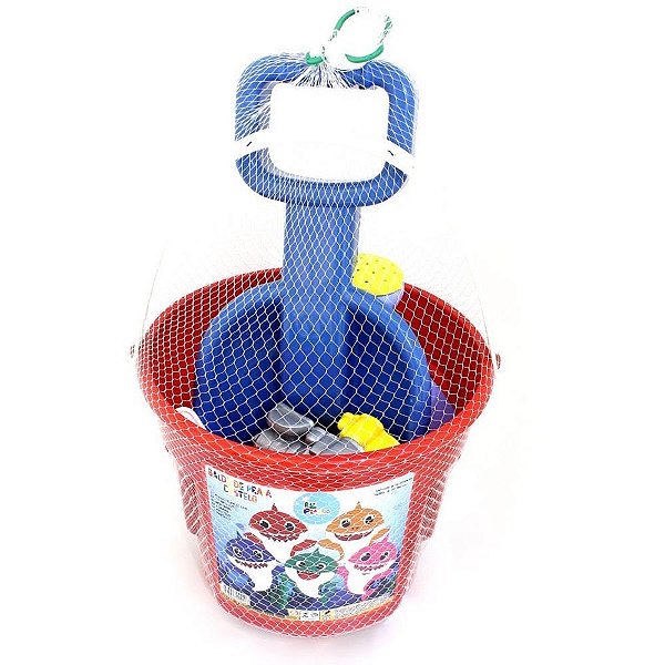 Baldinho de Praia Castelo com Acessórios