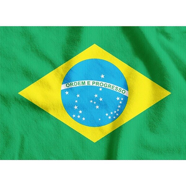 Bandeira Copa do Mundo Bandeira Brasil TNT 1,40X1,03M