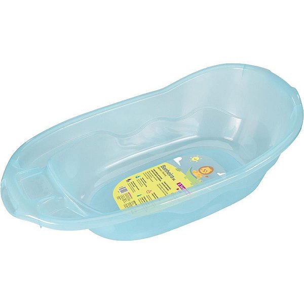 Banheira Infantil 26L Azul Segurança e Conforto para o Bebê